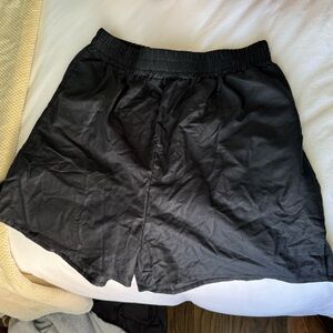 Djerf Avenue Black Breezy Shorts